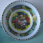 Värikkäät, vintage Kellogg`s  murokulhot, 3 kpl - pikkukuva 3