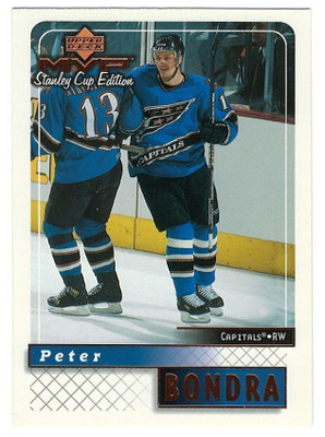 99-00 Upper Deck MVP Stanley Cup Edition #188 Peter Bondra