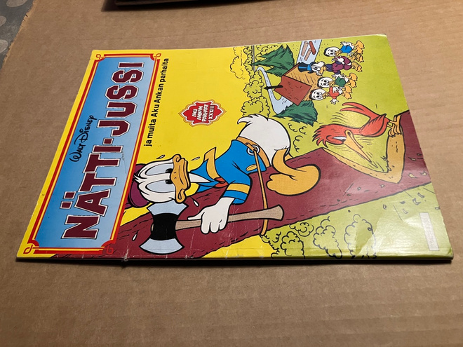 DISNEY AKU ANKAN PARHAAT NÄTTI-JUSSI