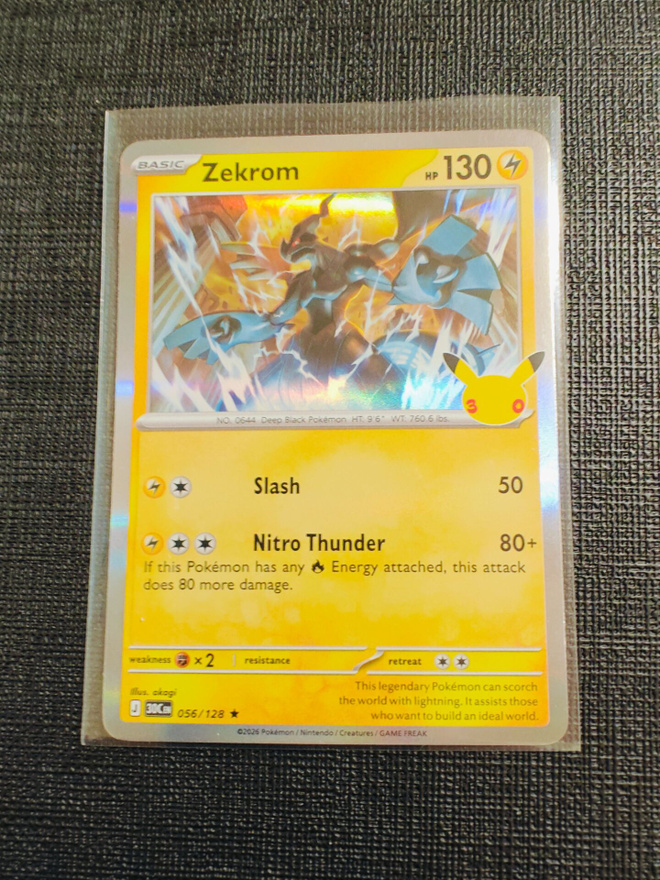 Pokemon 30th - Zekrom