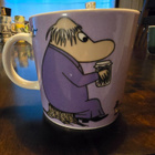 Muumimuki -Hemuli violetti- Käytetty hyväkuntoinen - pikkukuva 2