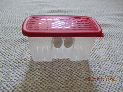 Tupperware mini älykäs,3,5dl, pun kansi, uusi