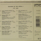Various • Masters Of The Opera Vol.3 CD - pikkukuva 3