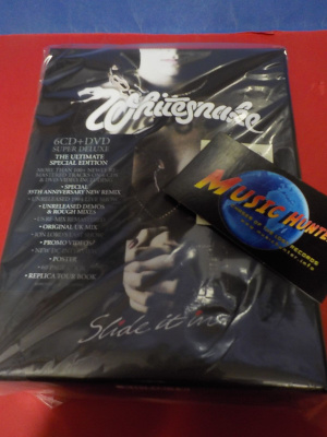 WHITESNAKE - SLIDE IT IN M/M 6CD+DVD BOKSI