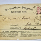 VANHA Postikortti North Germany Pohjois-Saksa Weimar 1871 - pikkukuva 1