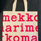 Marimekko logokassi, pinkki, uusi - pikkukuva 1
