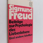 Sigmund Freud : Beiträge zur Psychologie des Liebeslebens... - pikkukuva 1