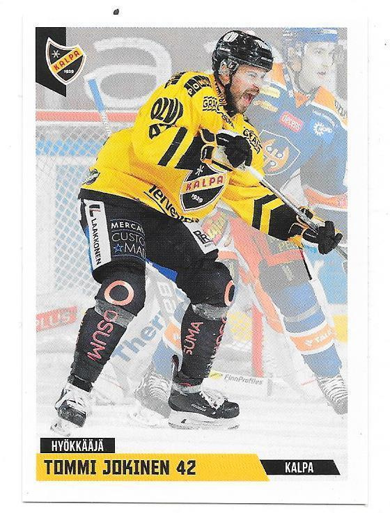 2019-20 Cardset #70 Tommi Jokinen Kalpa