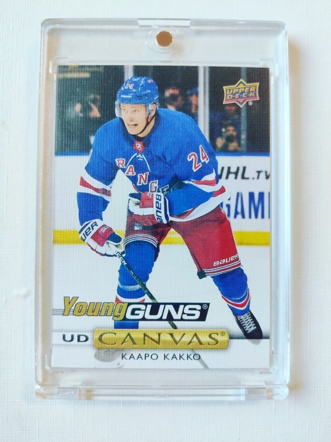 19-20 UD Young Guns Canvas - Kaapo Kakko
