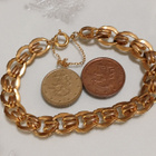 Vintage Gold double rannekoru Gold plated - pikkukuva 2