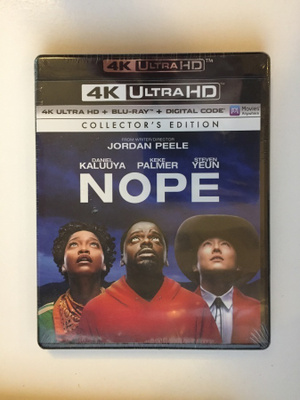 Nope (4K Ultra HD + Blu-ray) Jordan Peele (2022) UUSI