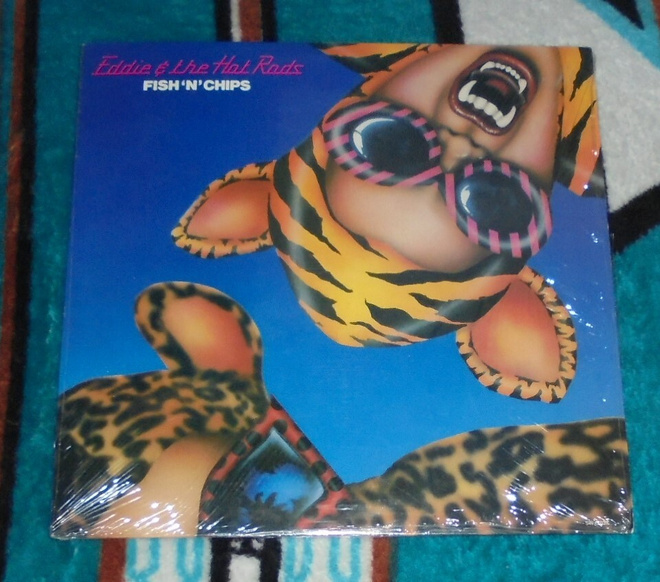 EDDIE AND THE HOT RODS ~ Fish 'N' Chips ~ LP