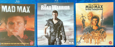 MAD MAX & ROAD WARRIOR & BEYOND THUNDER DOME BLU-RAY