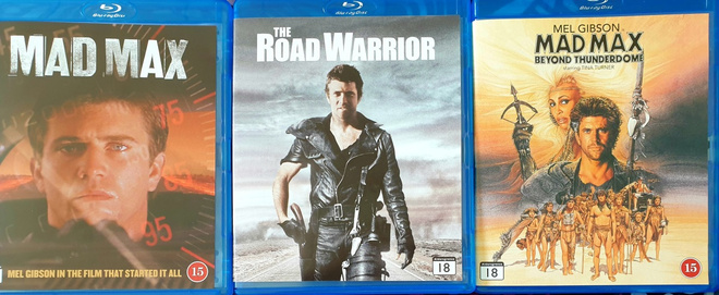 MAD MAX & ROAD WARRIOR & BEYOND THUNDER DOME BLU-RAY