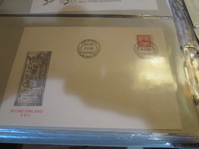 1986 yleismerkki 1,60 mk FDC