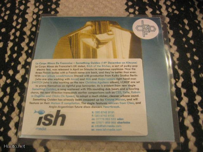 Le Corps Mince De Francoise - Something Golden (promo cds)