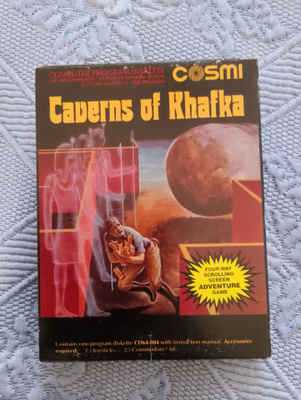 Caverns of Khafka C64 CIB