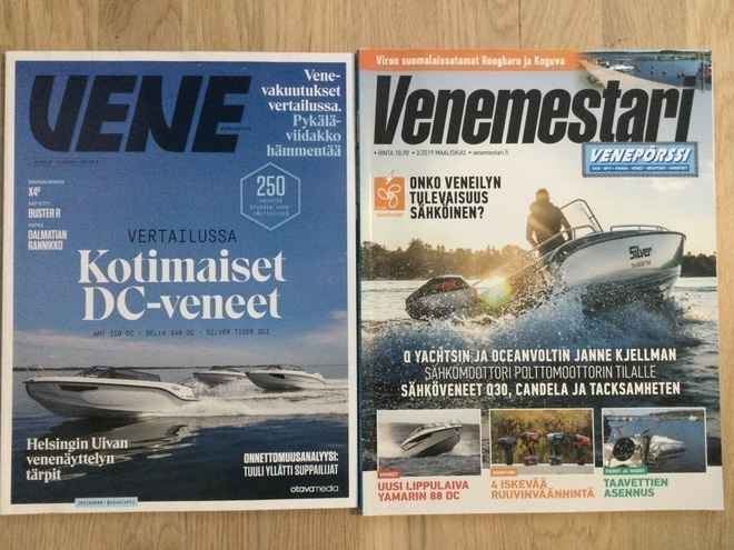 VENE -lehtiä.   2 KPL.