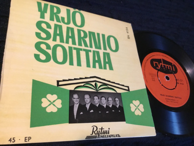 Yrjö Saarnio Soittaa 1-4 Rytmi EP Ps