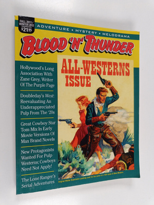 Max Brand ym. : Blood 'n' Thunder: Winter 2012 - All-West...