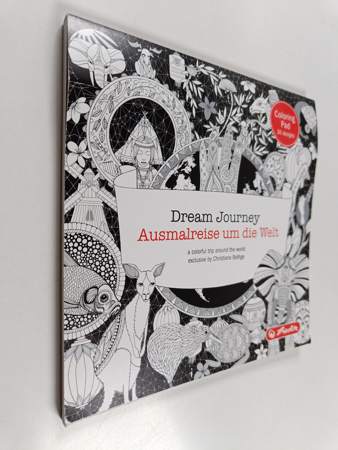 Dream journey : Ausmalreise um die welt