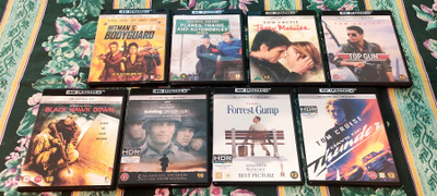 Hieno paketti 4K blu-ray laatuelokuvia