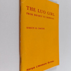 Simeon H. Ominde : The Luo Girl - From Infancy to Marriage - pikkukuva 1