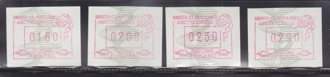 ATM 1993 Santa Claus Land III postiutuoreena