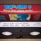 TOM & JERRY 5 TOM JA JERRY OTTAVAT UUSIKSI VHS - pikkukuva 4