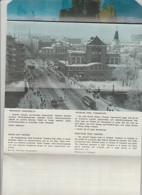 ** Tampere - aiheinen postikirje (T)