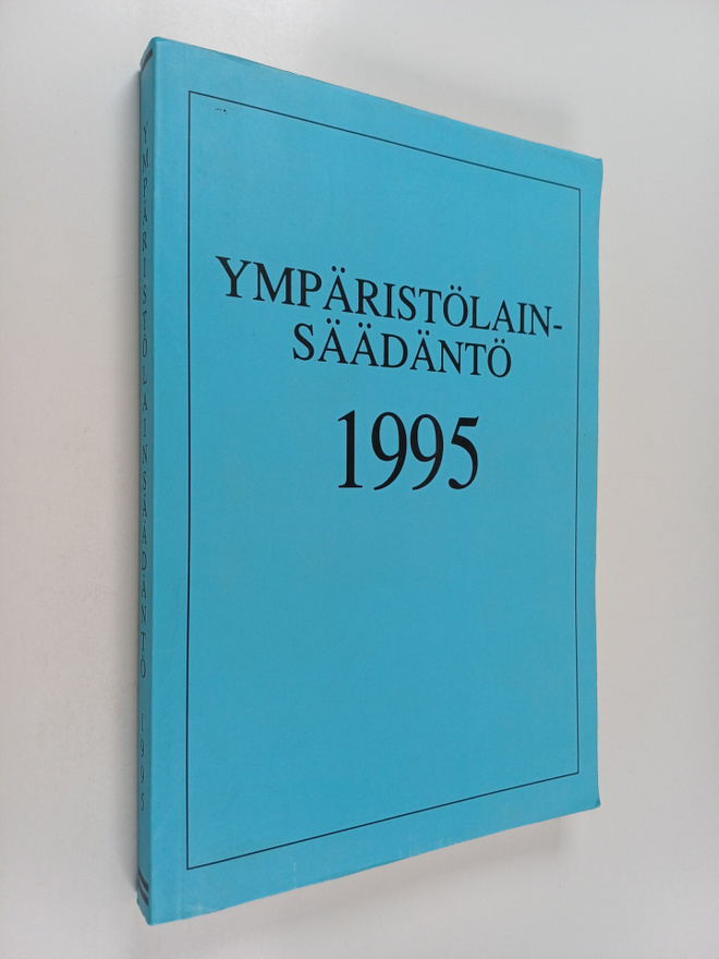 Ympäristölainsäädäntö 1995