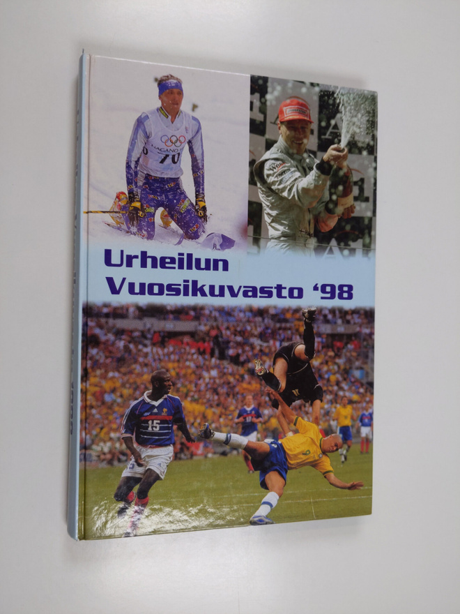 Urheilun vuosikuvasto '98 : vuoden urheilutapahtumat valo...