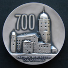 Viipurin linna 700 vuotta. 1993. Hopeoitu pronssi, 00 - pikkukuva 1