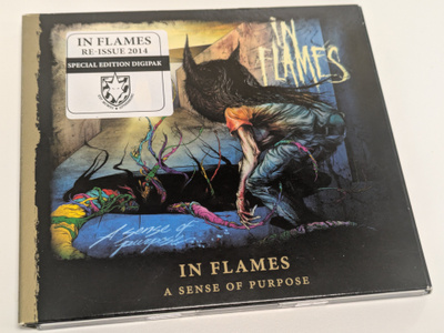 In Flames - A Sense Of Purpose (CD+4) NEAR MINT! Special Ed.