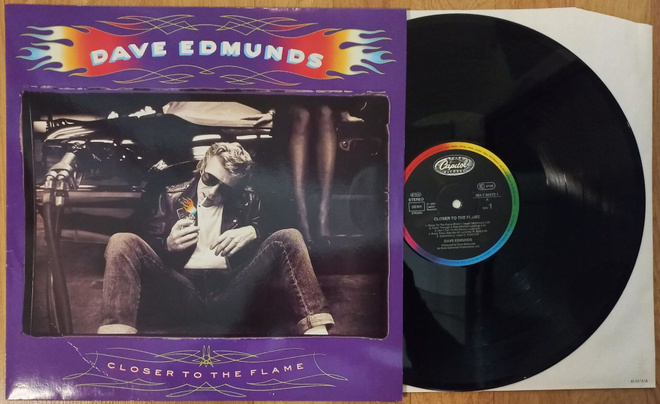 DAVE EDMUNDS: Closer To The Flame  LP