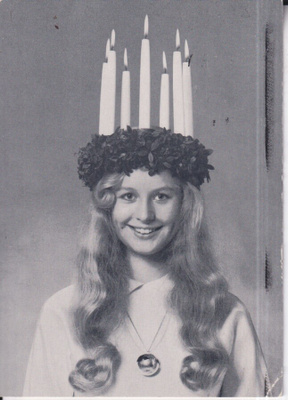 Svenskfinlands Lucia 1968 Charlotta Blomqvist .  e108