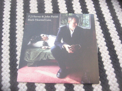 P J Harvey & John Parish - Black Hearted Love (promo cds)