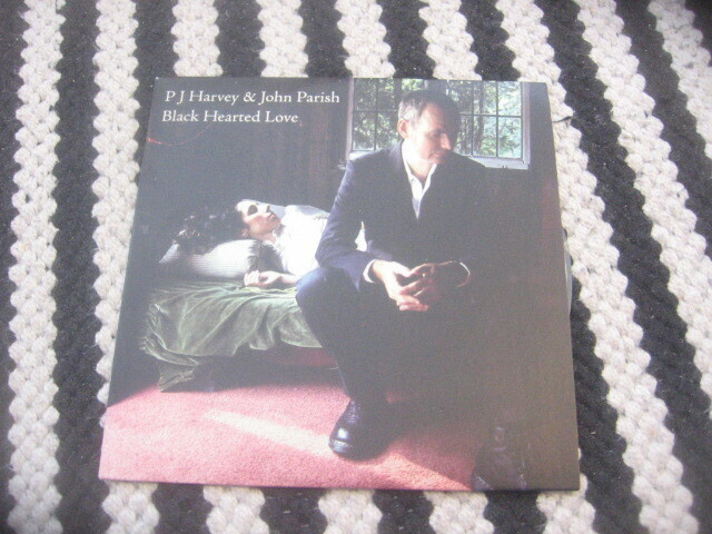 P J Harvey & John Parish - Black Hearted Love (promo cds)