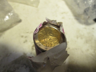 2014 LUXEMBURG "Itsenäisyys 175 vuotta " 2€ juhlaraha UNC