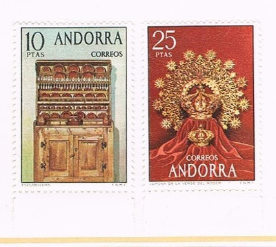 Esp Andorra 1974 - Taide ++