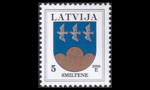 Latvia 541A_IV ** Käyttösarja Vaakuna 5 S -06 (2001)