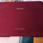 Alkuperäinen kotelo Samsung Galaxy Tab 3 punainen väriltään - pikkukuva 1