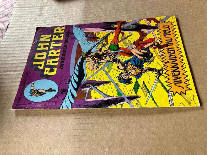 JOHN CARTER AVARUUDEN TARZAN 6/1979 HYVÄ