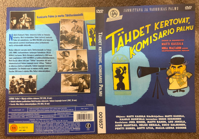TÄHDET KERTOVAT KOMISARIO PALMU (DVD) Joel Rinne