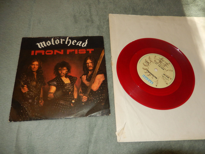 Motörhead - Iron fist 7'' red