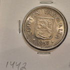 Hopearaha 100 markkaa 1957, Suomi, 5,2 g Ag500 HIENO - pikkukuva 2
