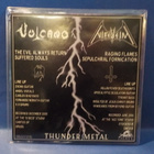 NIFELHEIM / VULCANO - THUNDER METAL M-/M- SWE 2006 7" EP - pikkukuva 2