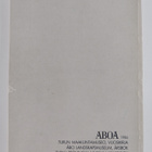 Aboa 1986 : vuosikirja = årsbok = yearbook, 50 - pikkukuva 2