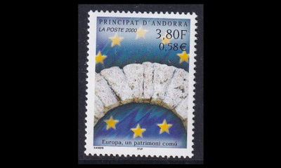 Andorra Fr 558 ** Eurooppalainen perintö (2000)