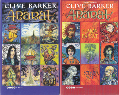 Clive Barker: Abarat kirjat 1 ja 2 (niteet Wsoy 2011)